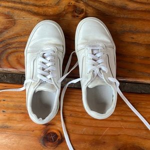 Vans white
